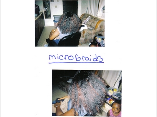 micro braids I did